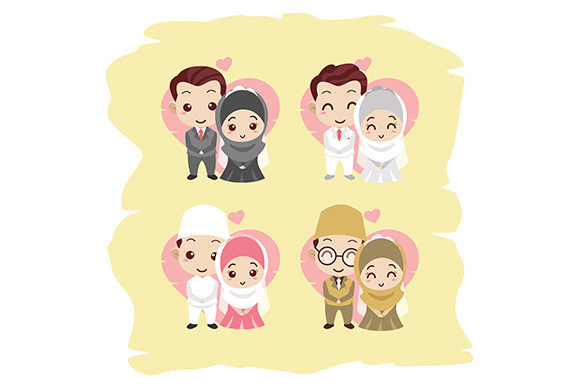 Cute Wedding Couple Set: A Guide to Your Next Design Asset