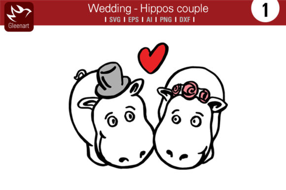 Designing Love Stories with Hippo Wedding Couple