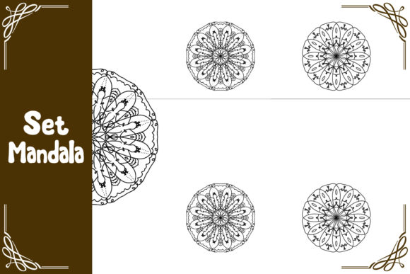 Mandala Wedding Decor Background Set: A Designer's Guide