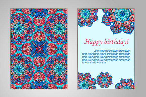 Oriental Elements: A Card or Wedding Invitation Design
