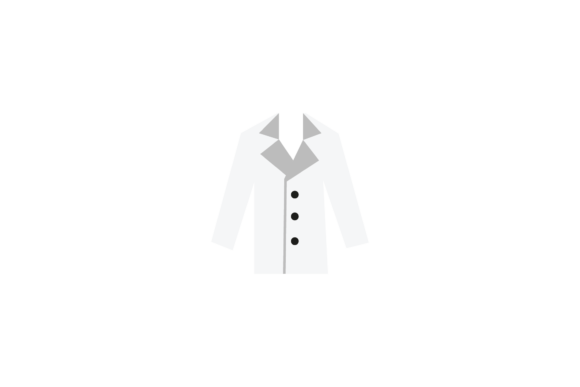 The Wedding - Groom White Coat Icon: A Modern Design Asset