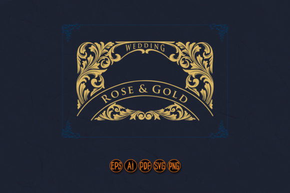 Timeless Elegance: Using Vintage Flourish Wedding Badge SVG