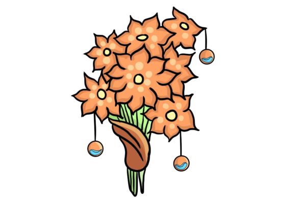 Wedding Bouquet Flowers Stickers Vector: A Designer's Floral Toolkit