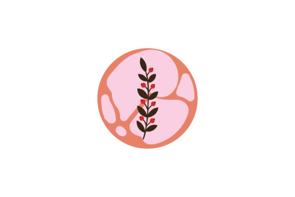 Wedding Flower Icon Cover Story Svg: Your Floral Design Asset