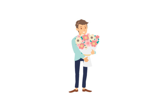 Wedding Man Character Romantic: A Designer’s Playful Asset